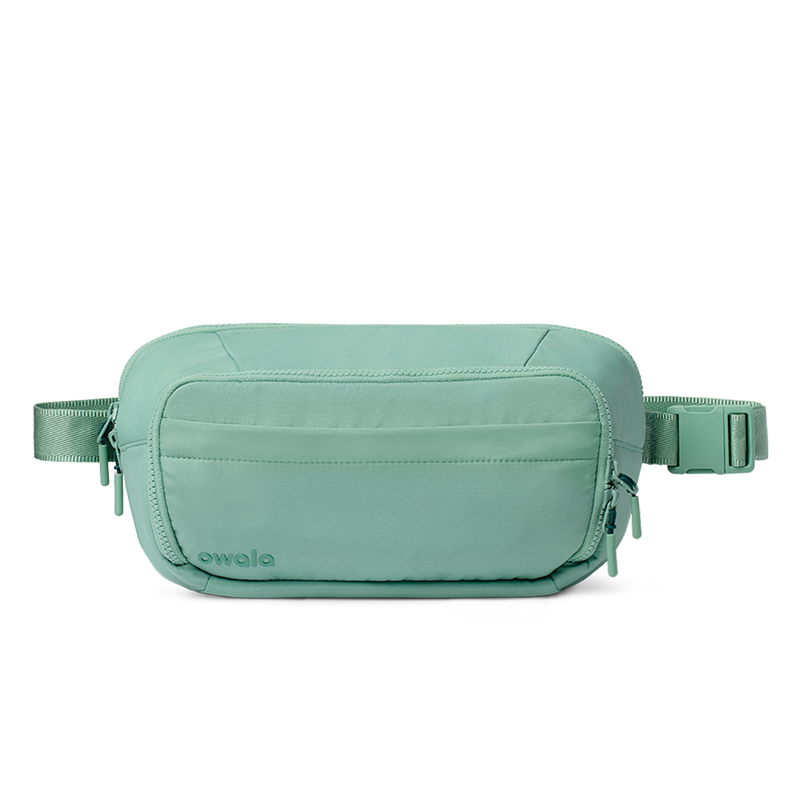 The All-Day Crossbody - Smooth Weave / Sea Glass