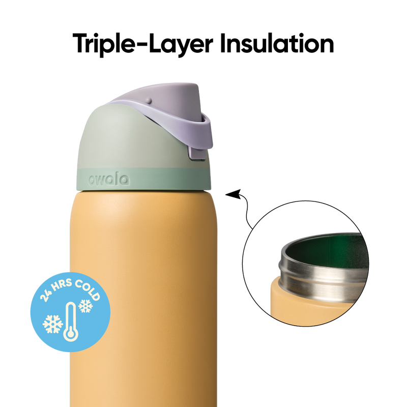 FreeSip® - Beachfront / Stainless Steel / 32oz