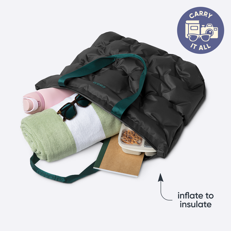 The Cloud Insulated Tote - Polyester / Night Mode