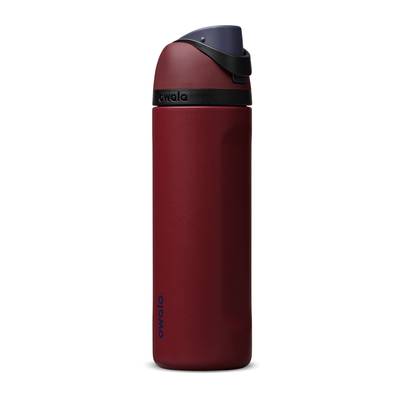 FreeSip® - Burgundy Bay / Stainless Steel / 24oz