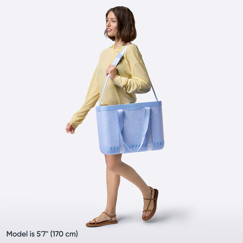 The Sun-Day Tote - Coastal Queen / Non-Collapsible