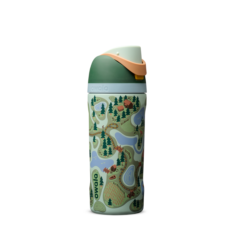 Kids' FreeSip® - 16oz / Stainless Steel / Trail On