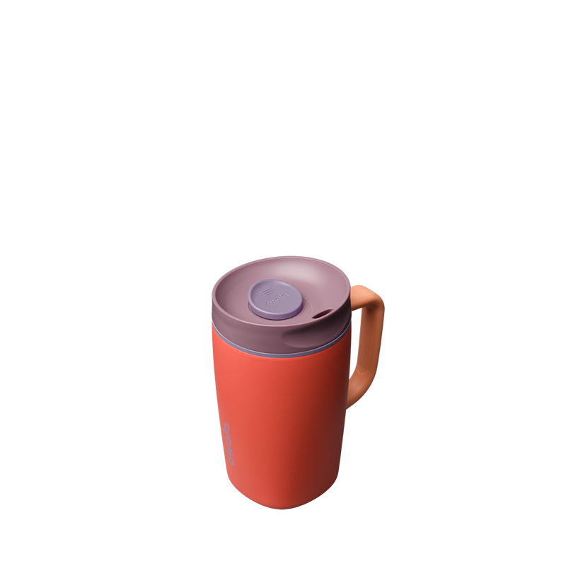 SmoothSip® Slider with Handle - Terracotta Sunset / 12oz / Stainless Steel
