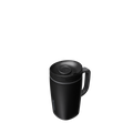 SmoothSip® Slider with Handle - Very, Very Dark / 12oz / Stainless Steel
