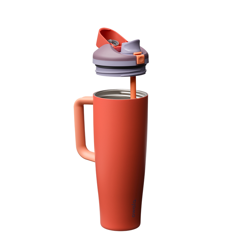 FreeSip® Tumbler - 40oz / Terracotta Sunset / Stainless Steel