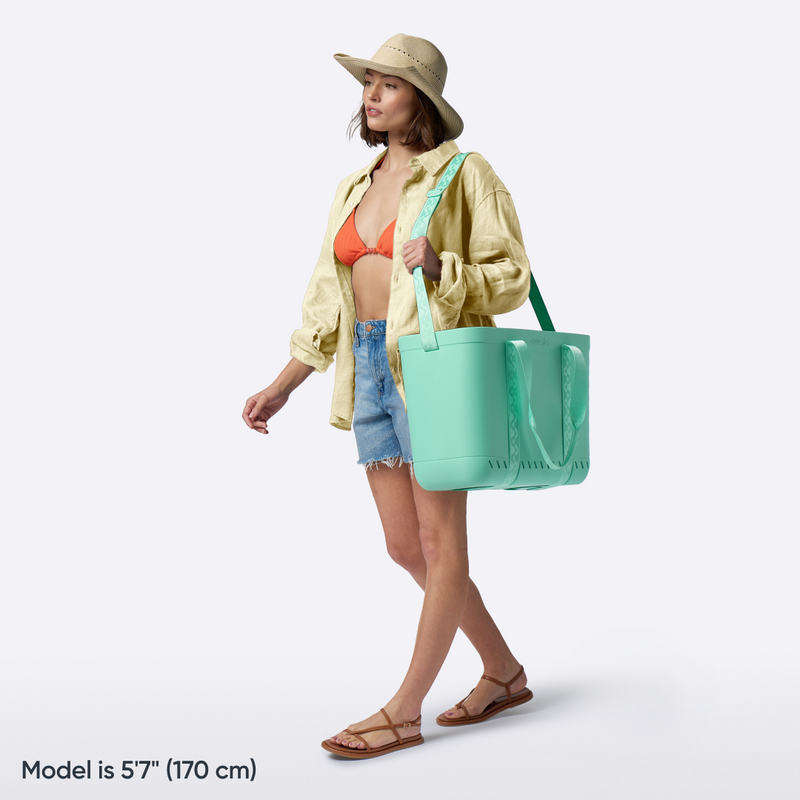 The Sun-Day Tote - Malibu Mist / Non-Collapsible