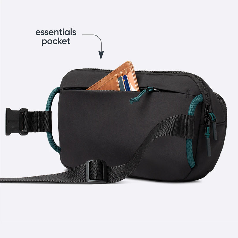 The All-Day Crossbody - Smooth Weave / Night Mode