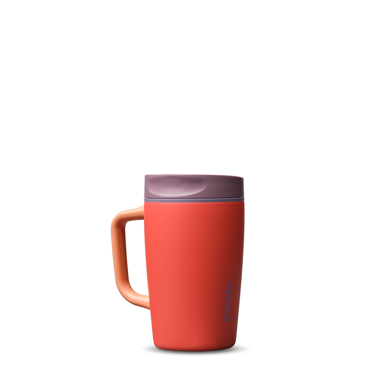 SmoothSip® Slider with Handle - Terracotta Sunset / 12oz / Stainless Steel
