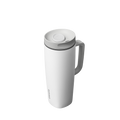 SmoothSip® Slider with Handle - Shy Marshmallow / 24oz / Stainless Steel