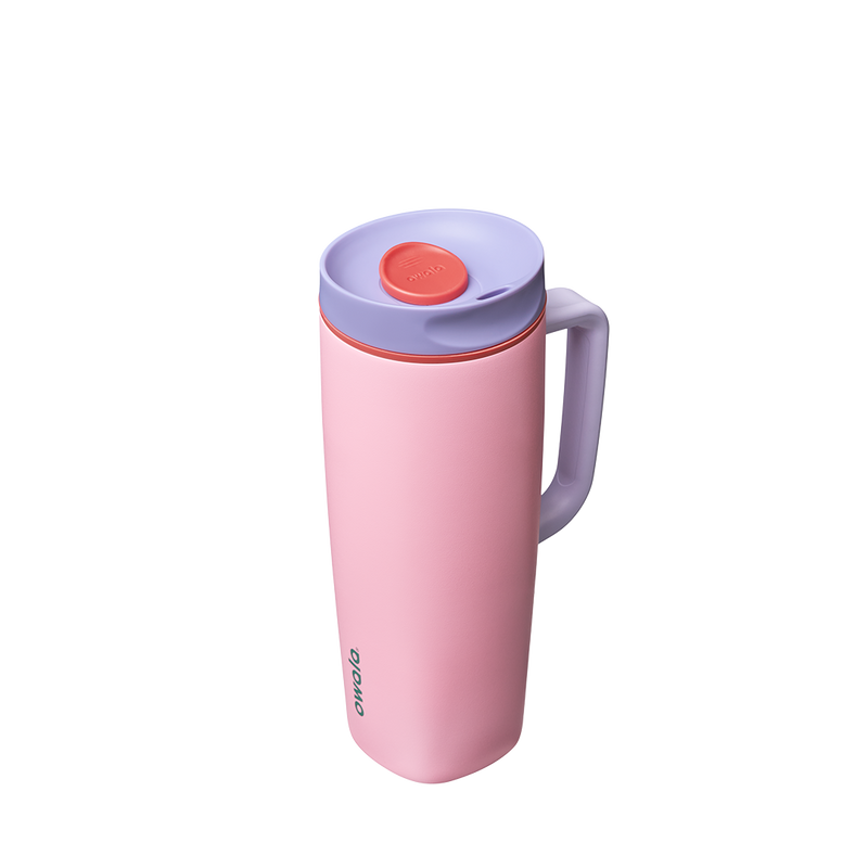 SmoothSip® Slider with Handle - Sugar High / 24oz / Stainless Steel