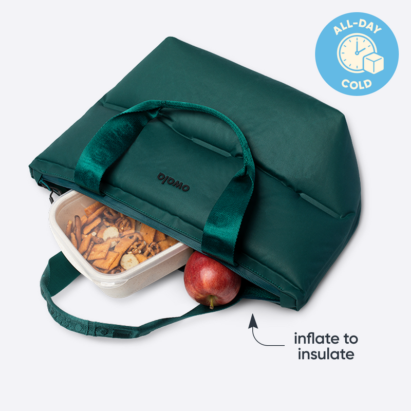 The Puffer Mini Insulated Tote - Polyester / Fern Fresh