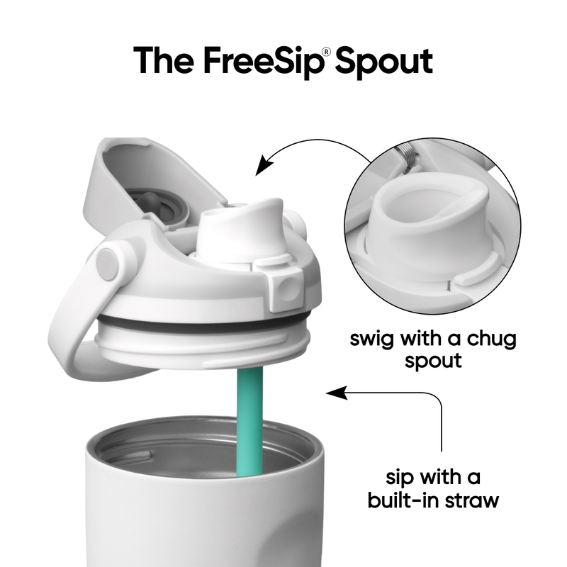 FreeSip® Sway - 18oz / Shy Marshmallow / Stainless steel