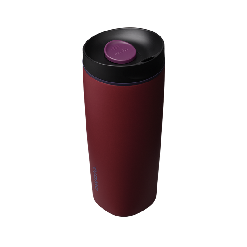 SmoothSip® Slider - Burgundy Bay / 20oz / Stainless Steel