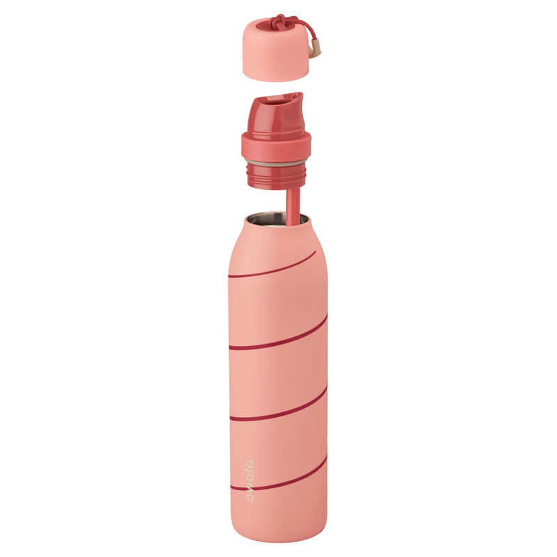 FreeSip® Twist - Candy Cane Lane / 24oz / Stainless Steel