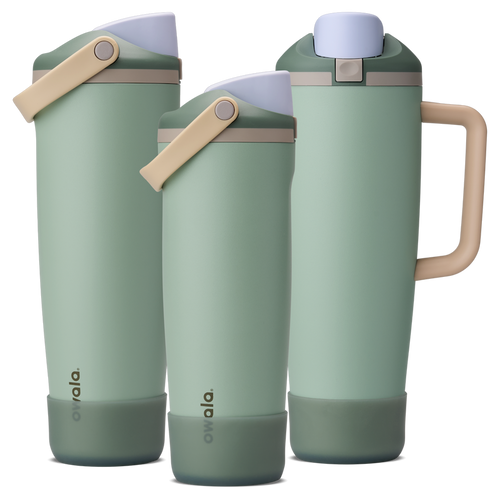 Bottle Boot - FreeSip® Tumbler / FreeSip® Sway / 30oz / 40oz / Translucent Green