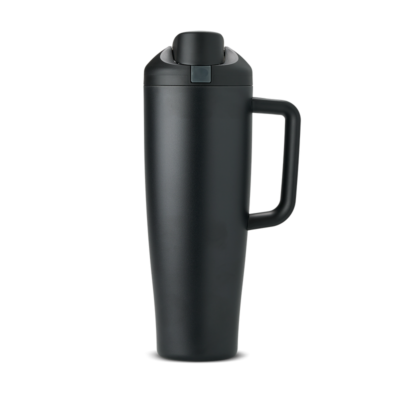 FreeSip® Tumbler - 40oz / Very Very Dark / Stainless Steel