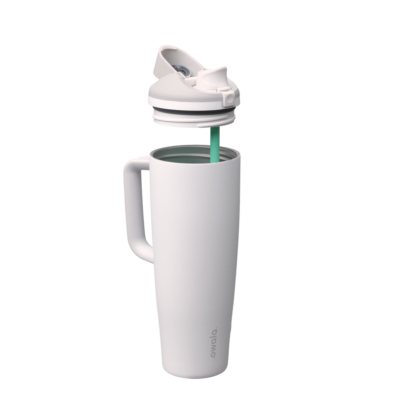 FreeSip® Tumbler - 40oz / Shy Marshmallow / Stainless Steel