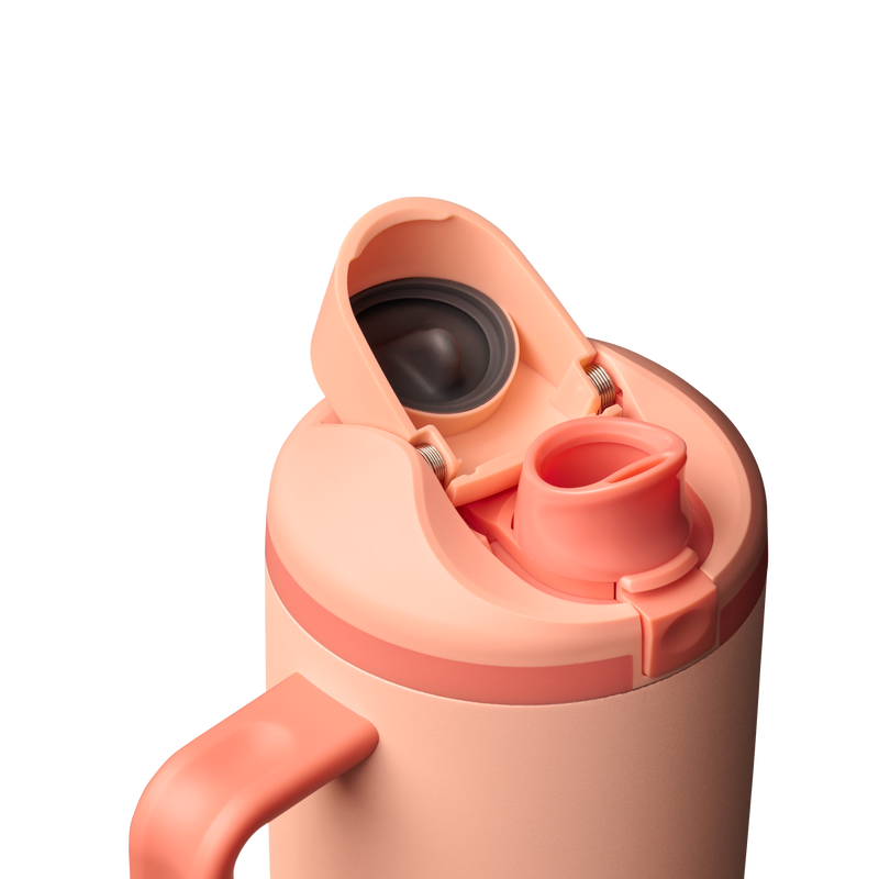 FreeSip® Tumbler - 40oz / Peach of Mind / Stainless Steel