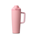 FreeSip® Tumbler - 30oz / Rose Quartz / Stainless Steel