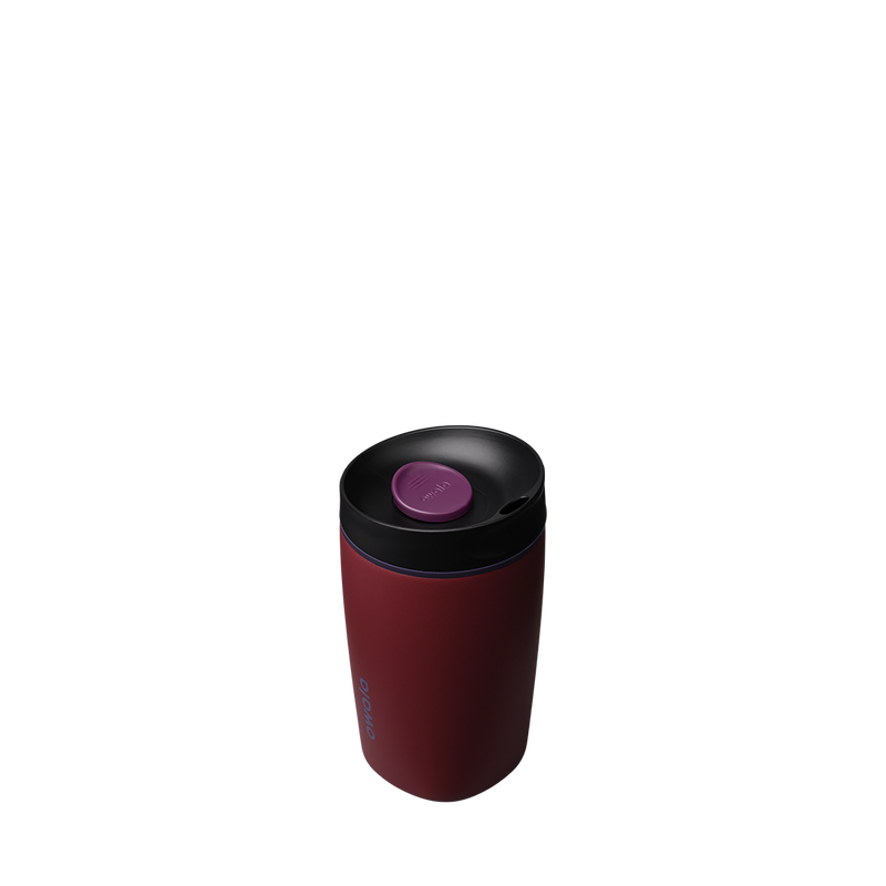 SmoothSip® Slider - Burgundy Bay / 12oz / Stainless Steel