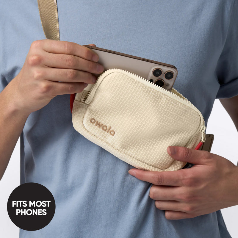 The Daily Crossbody - Ripstop / Oat Latte