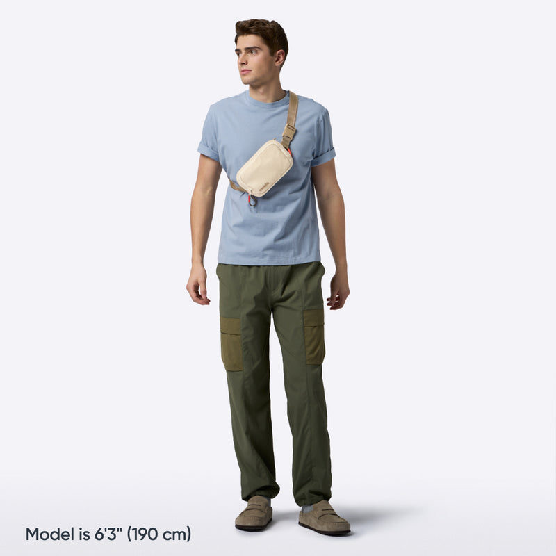 The Daily Crossbody - Ripstop / Oat Latte