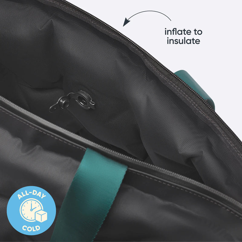 The Cloud Insulated Tote - Polyester / Night Mode