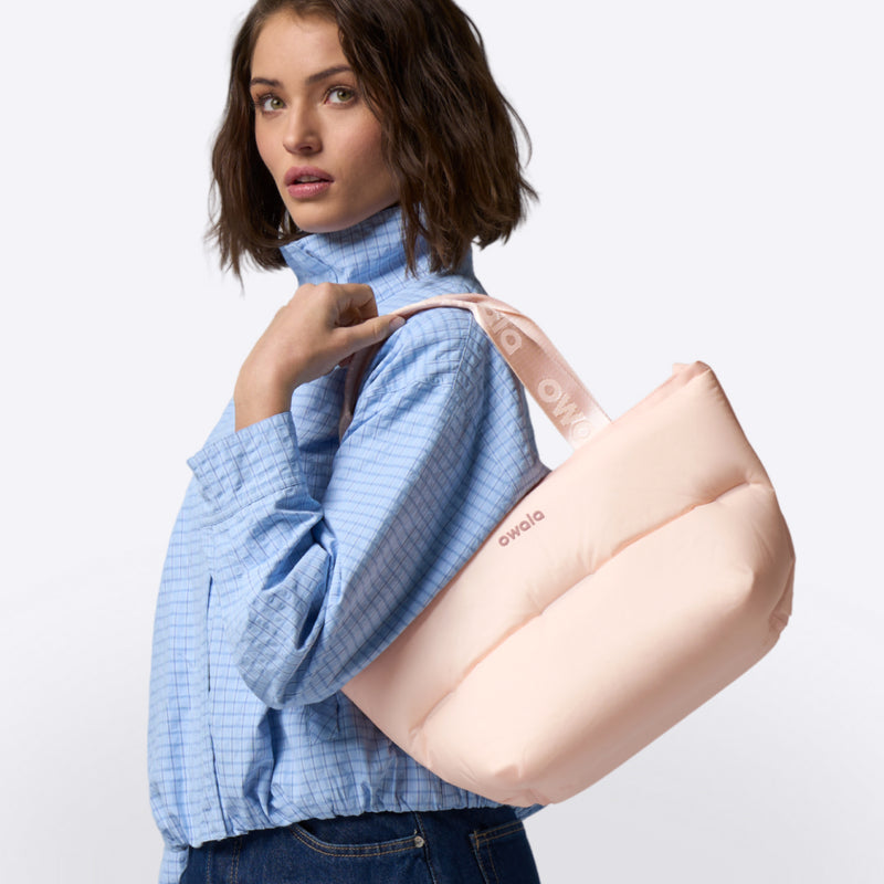 The Puffer Mini Insulated Tote - Polyester / Cloud Kiss