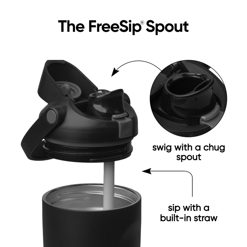 FreeSip® Sway - 64oz / Very, Very Dark / Stainless steel