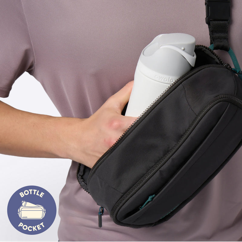 The All-Day Crossbody - Smooth Weave / Night Mode