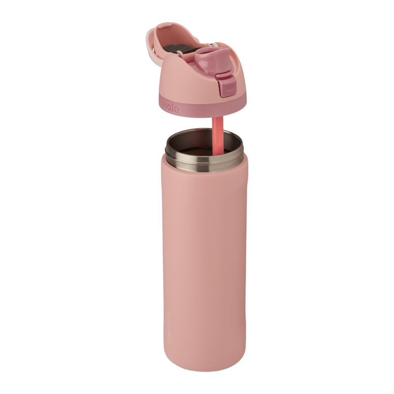 FreeSip® - Rose Quartz / Stainless Steel / 24oz