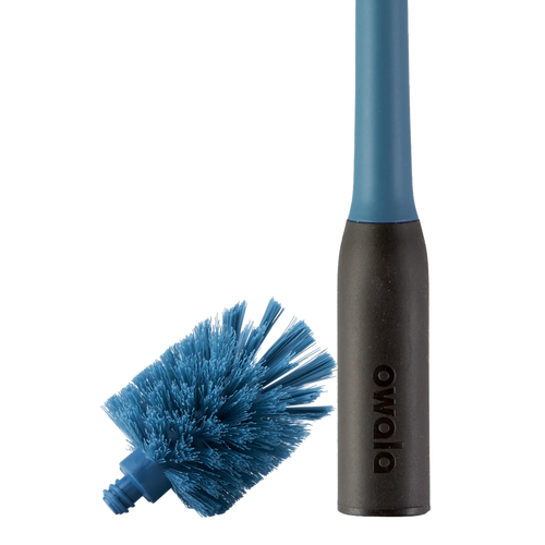 2-in-1 Bottle Brush - Replacement Brush Heads / Blue