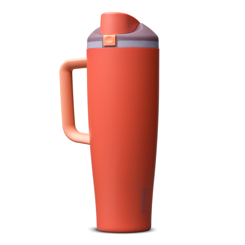 FreeSip® Tumbler - 40oz / Terracotta Sunset / Stainless Steel