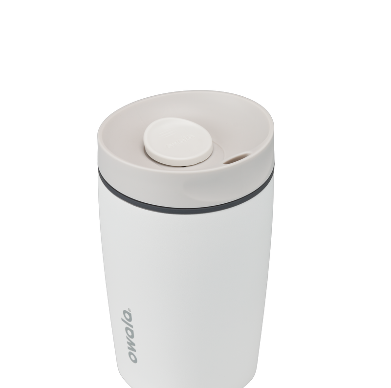 SmoothSip® Slider - Shy Marshmallow / 12oz / Stainless Steel