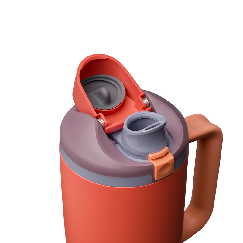 FreeSip® Tumbler - 40oz / Terracotta Sunset / Stainless Steel