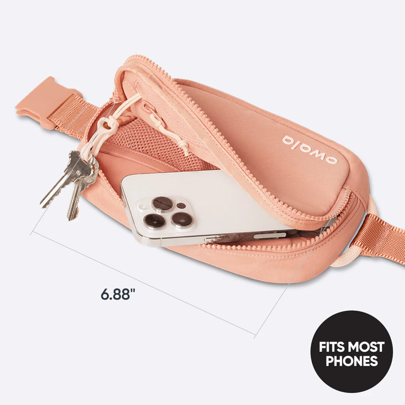 The Daily Crossbody - Smooth Weave / Rosewood