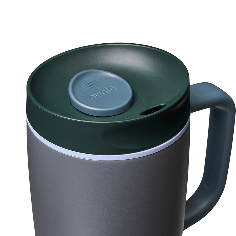 SmoothSip® Slider with Handle - Off the Grid / 12oz / Stainless Steel