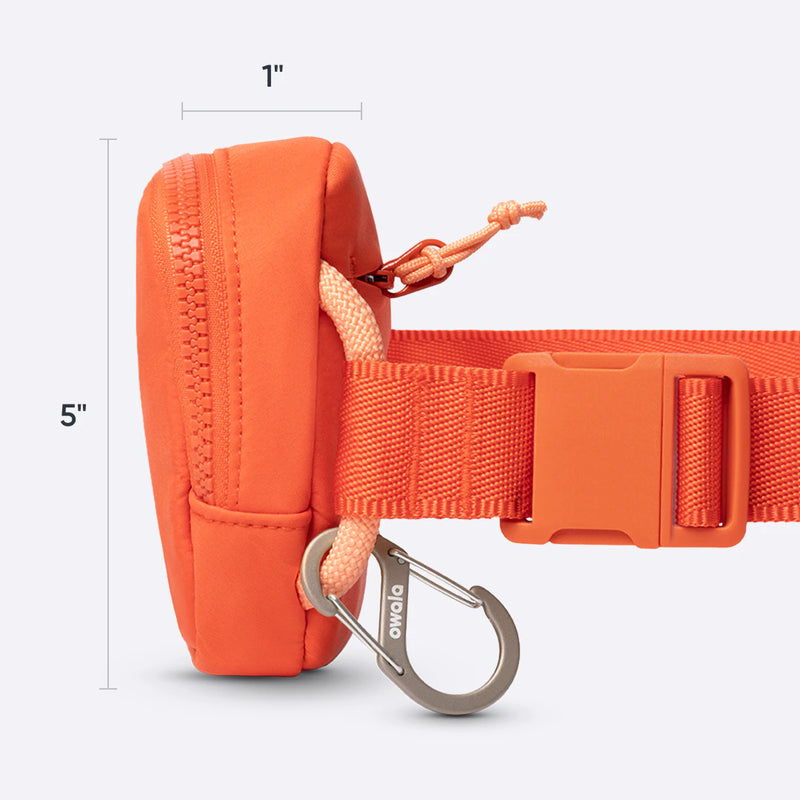 The Daily Crossbody - Smooth Weave / Hot Stuff