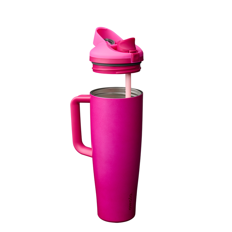 FreeSip® Tumbler - 40oz / Read My Lips / Stainless Steel