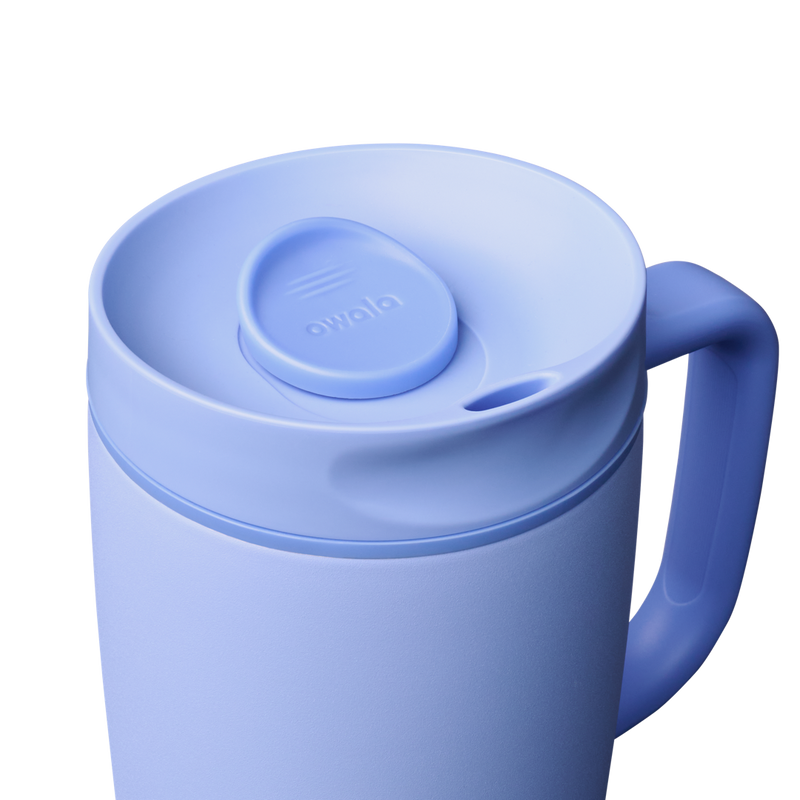 SmoothSip® Slider with Handle - Out of the Blue / 12oz / Stainless Steel