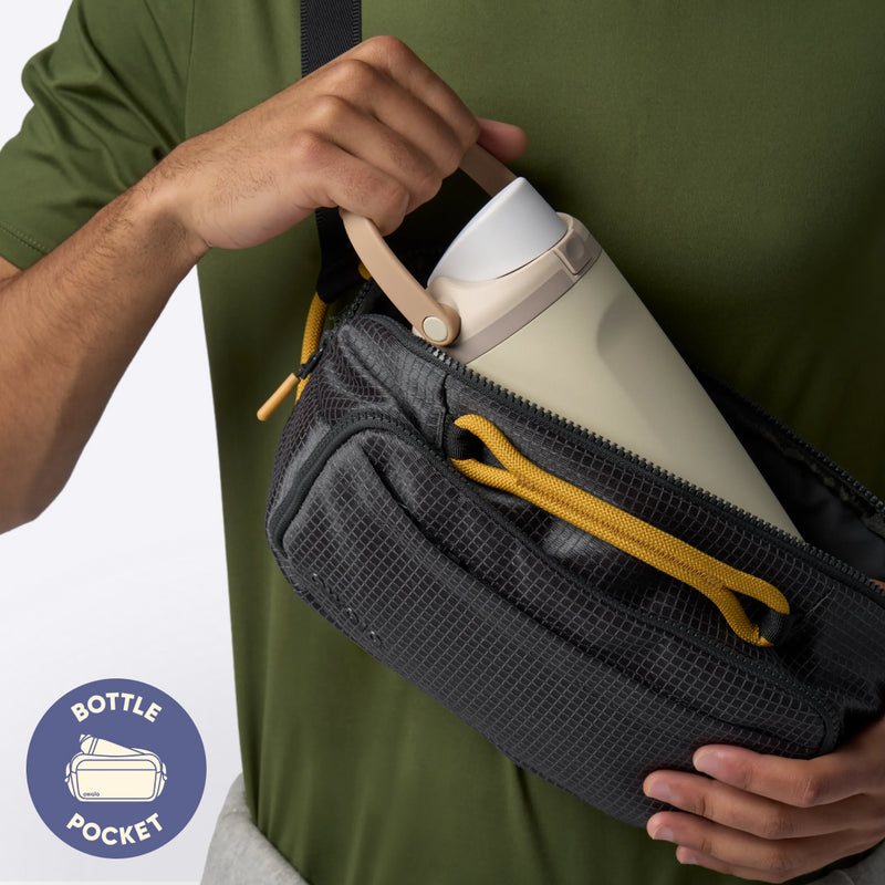 The All-Day Crossbody - Ripstop / Midnight Snack
