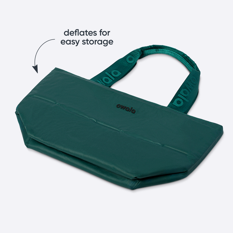 The Puffer Mini Insulated Tote - Polyester / Fern Fresh