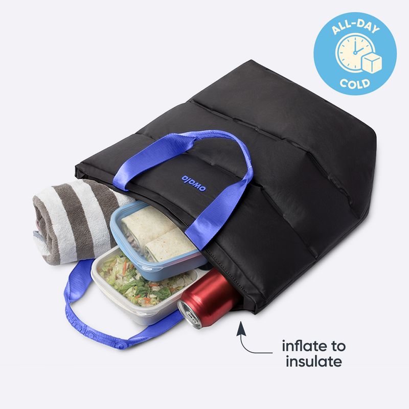 The Puffer Insulated Tote - Polyester / After Hours