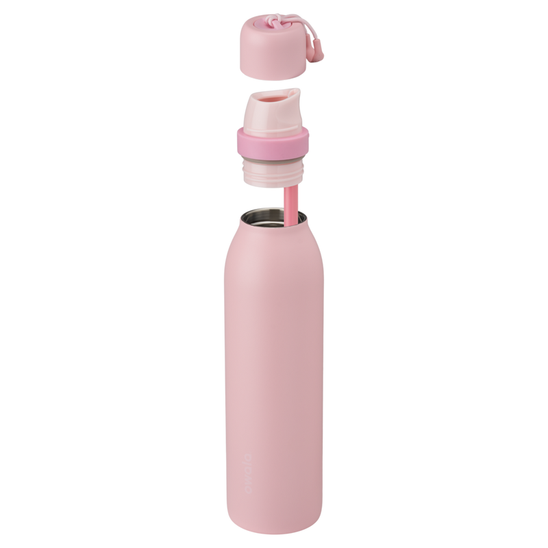 FreeSip® Twist - Rose Quartz / 24oz / Stainless Steel