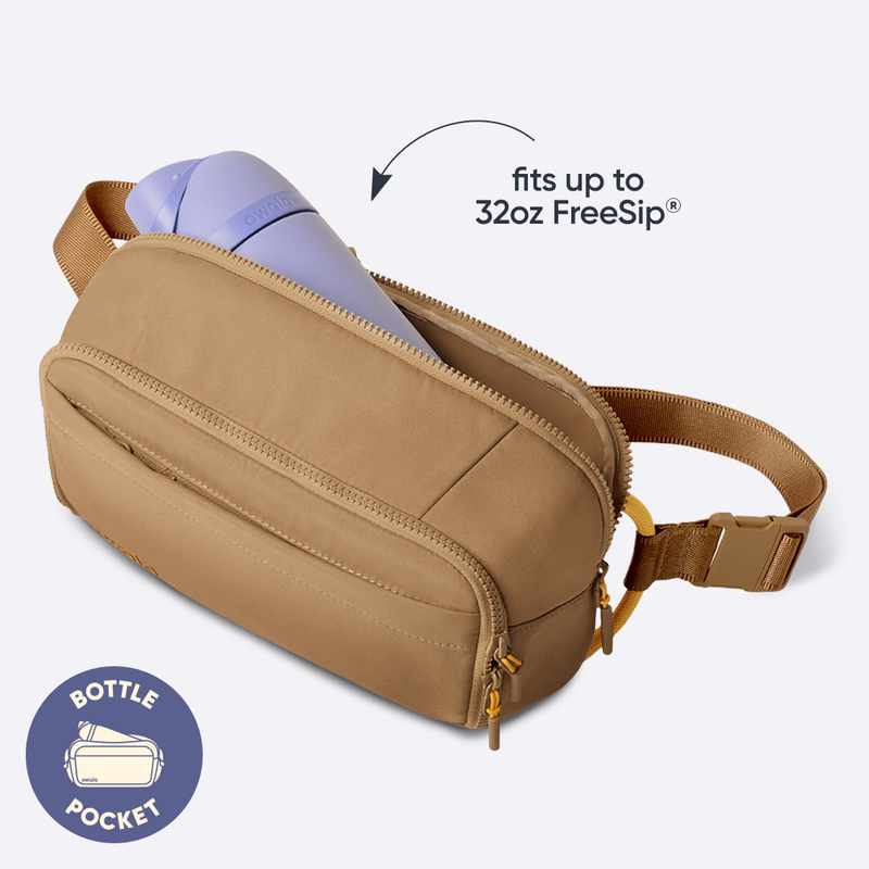 The All-Day Crossbody - Smooth Weave / Sahara