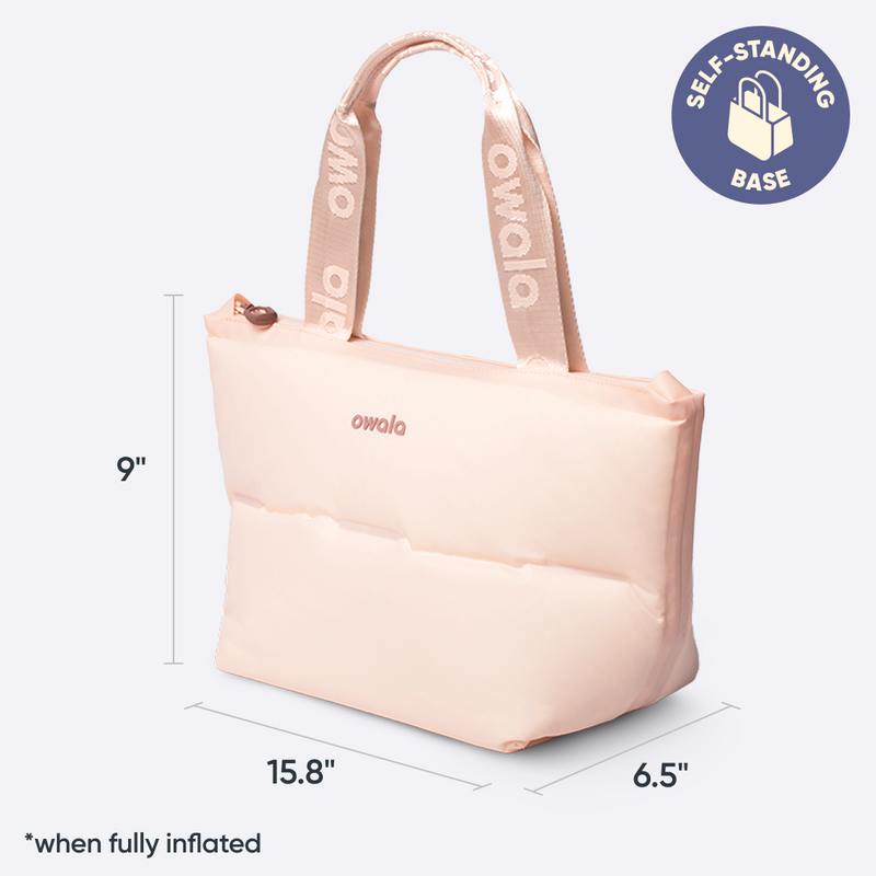 The Puffer Mini Insulated Tote - Polyester / Cloud Kiss
