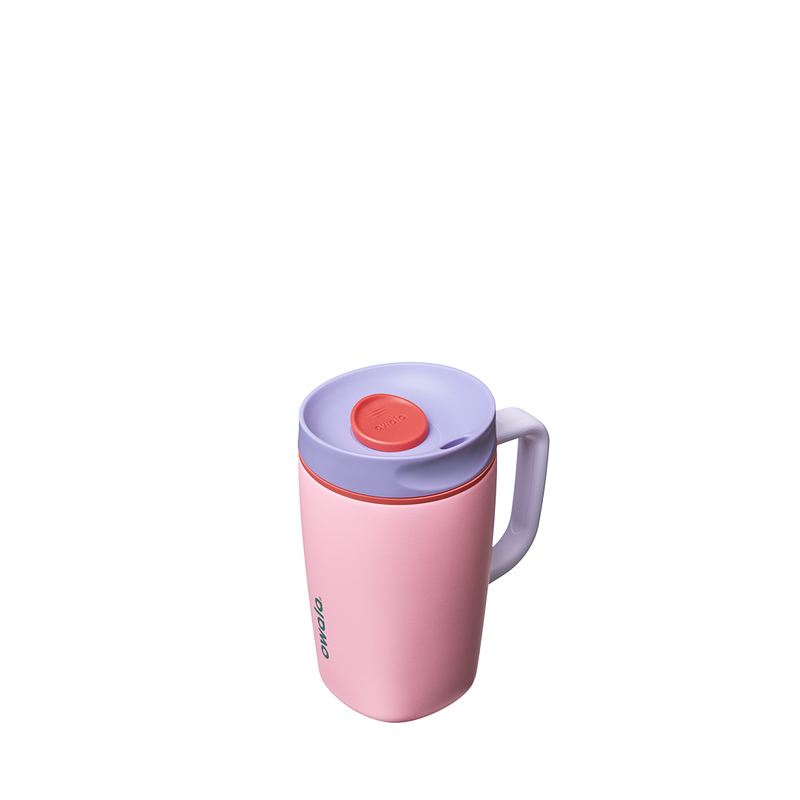 SmoothSip® Slider with Handle - Sugar High / 12oz / Stainless Steel