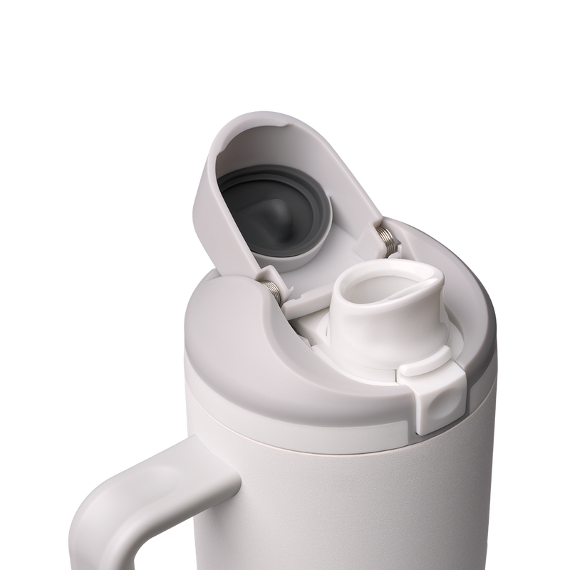 FreeSip® Tumbler - 30oz / Shy Marshmallow / Stainless Steel