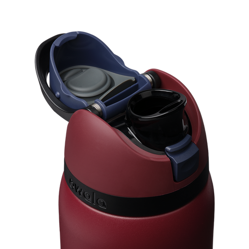 FreeSip® - Burgundy Bay / Stainless Steel / 32oz