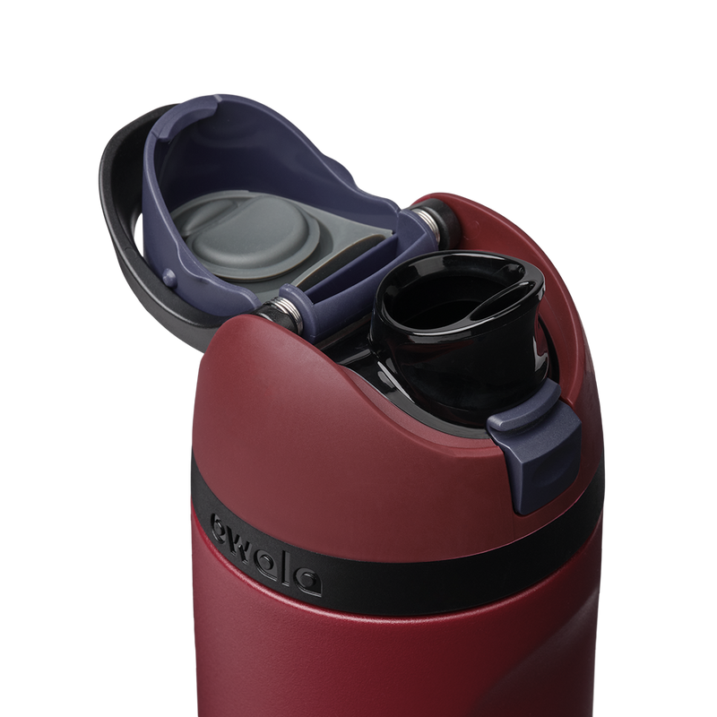 FreeSip® - Burgundy Bay / Stainless Steel / 24oz
